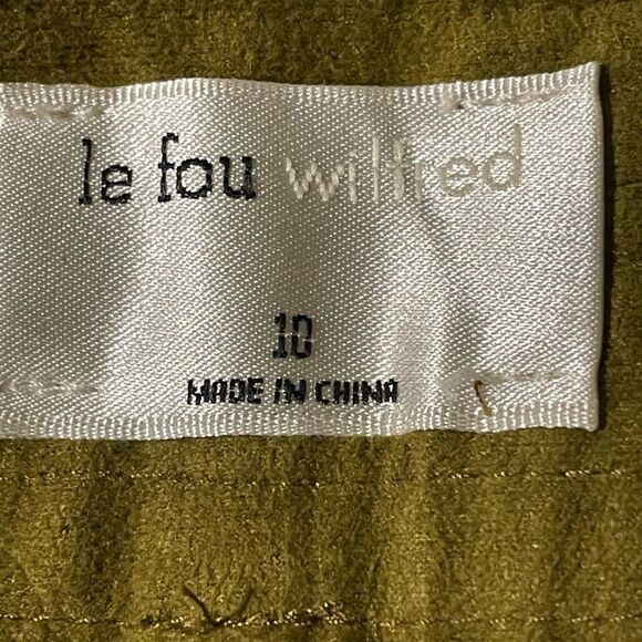 LE FOU WILFRED‎ by ARITZIA NWOT Funk Pant in Avocado Green - Picture 11 of 16